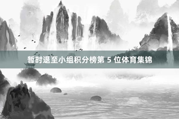 暂时退至小组积分榜第 5 位体育集锦