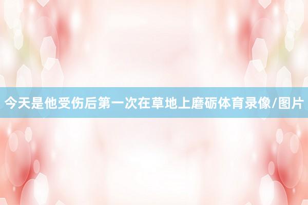 今天是他受伤后第一次在草地上磨砺体育录像/图片