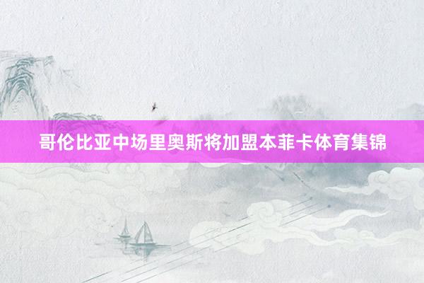 哥伦比亚中场里奥斯将加盟本菲卡体育集锦