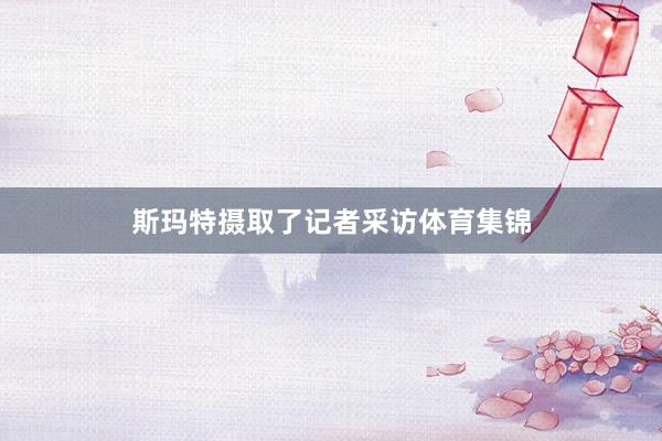 斯玛特摄取了记者采访体育集锦