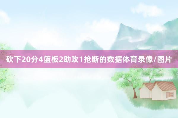 砍下20分4篮板2助攻1抢断的数据体育录像/图片