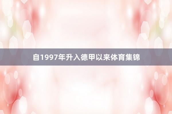 自1997年升入德甲以来体育集锦