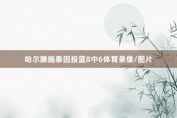哈尔滕施泰因投篮8中6体育录像/图片